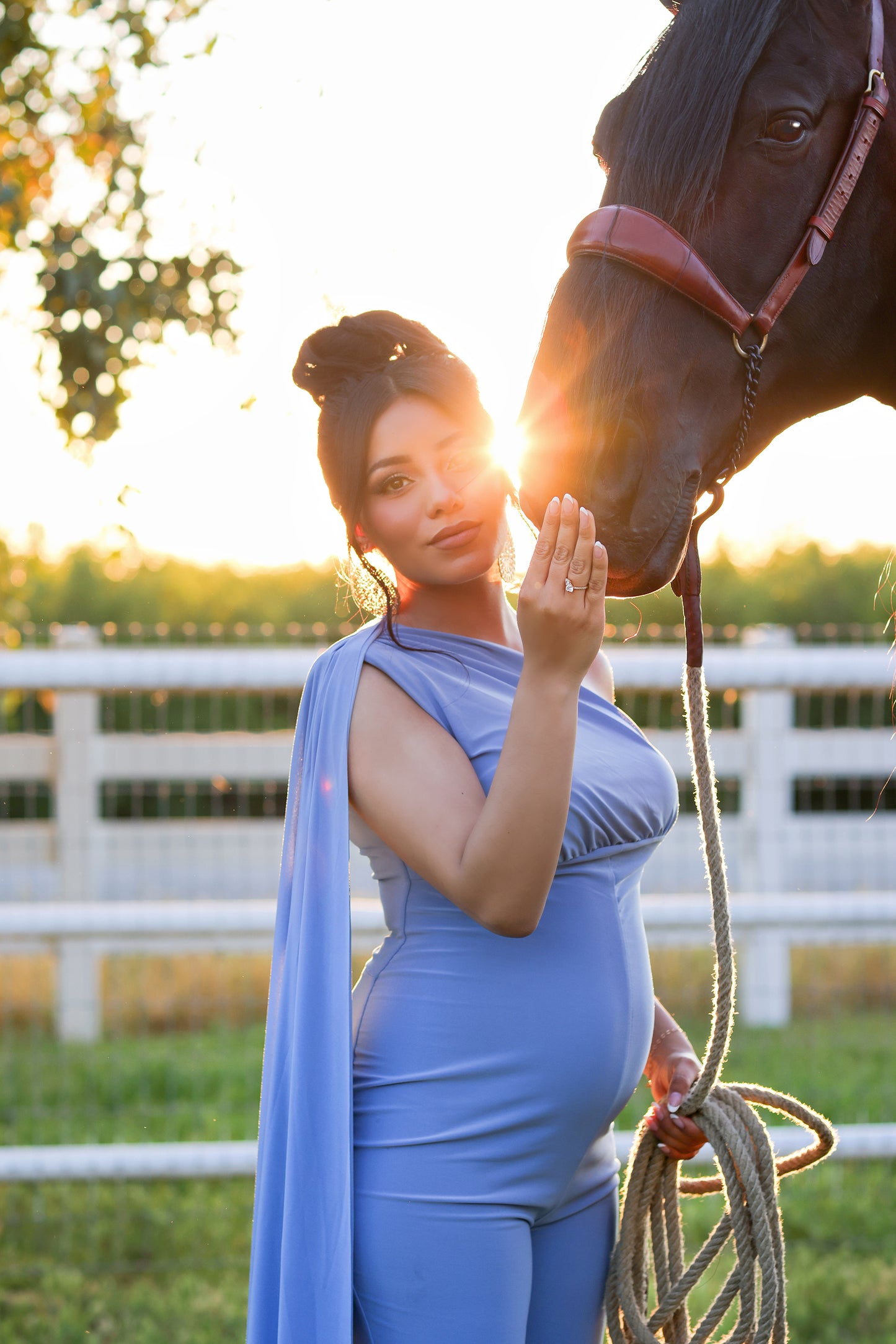 Horse & Rider Mini Equestrian Photoshoot