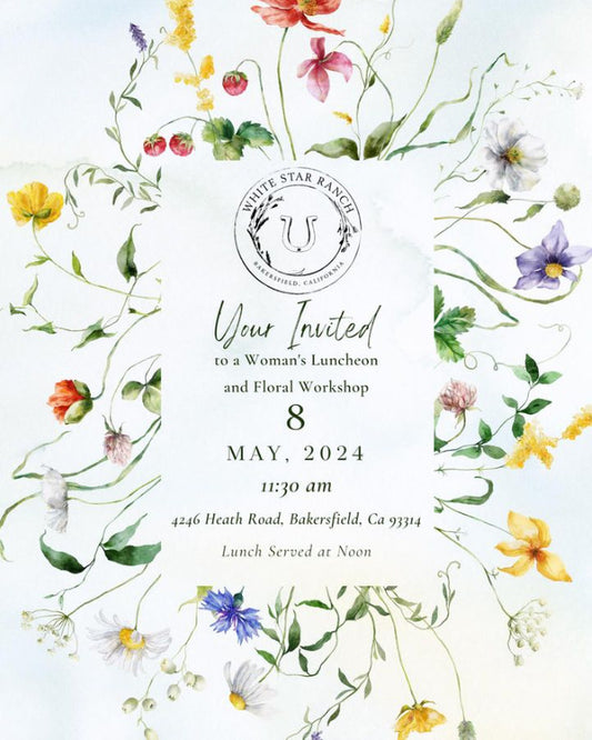 Woman's Luncheon & Floral Workshop